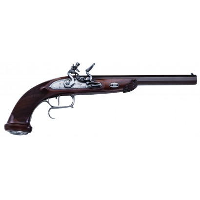 Pistolet de pirate Derringer - 1 coup - 21,5cm - Métal